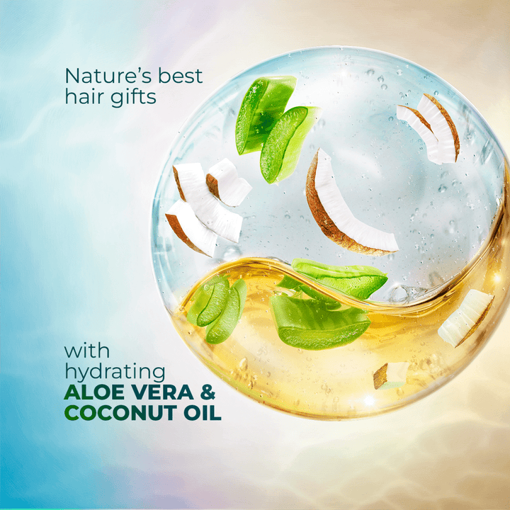 Sunsilk - Oil Blends Coconut Oil & Aloe Vera Shampoo - 380Ml Sunsilk - Unilever Pakistan - Luxeery