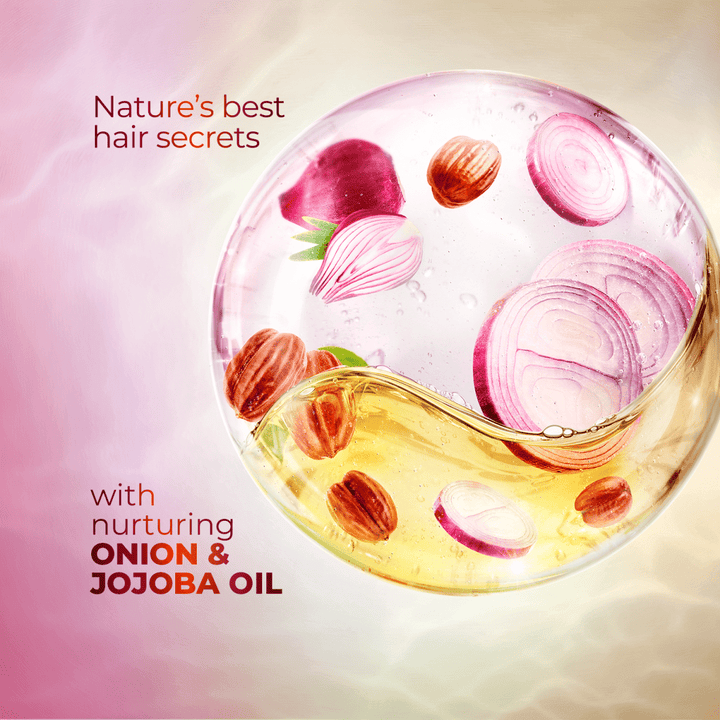 Sunsilk - Oil Blends Onion & Jojoba Oil Shampoo - 380Ml Sunsilk - Unilever Pakistan - Luxeery