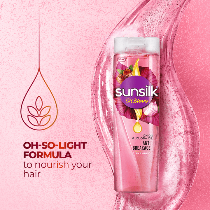 Sunsilk - Oil Blends Onion & Jojoba Oil Shampoo - 380Ml Sunsilk - Unilever Pakistan - Luxeery