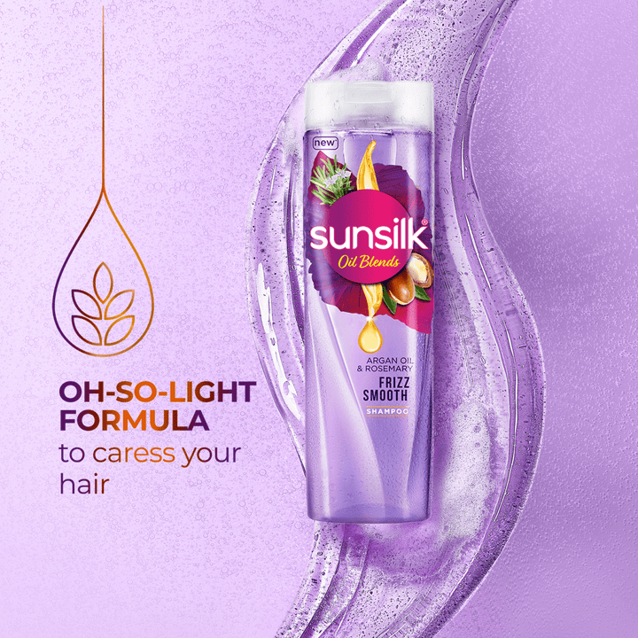 Sunsilk - Oil Blends Rosemary & Argan Oil Shampoo - 380Ml Sunsilk - Unilever Pakistan - Luxeery