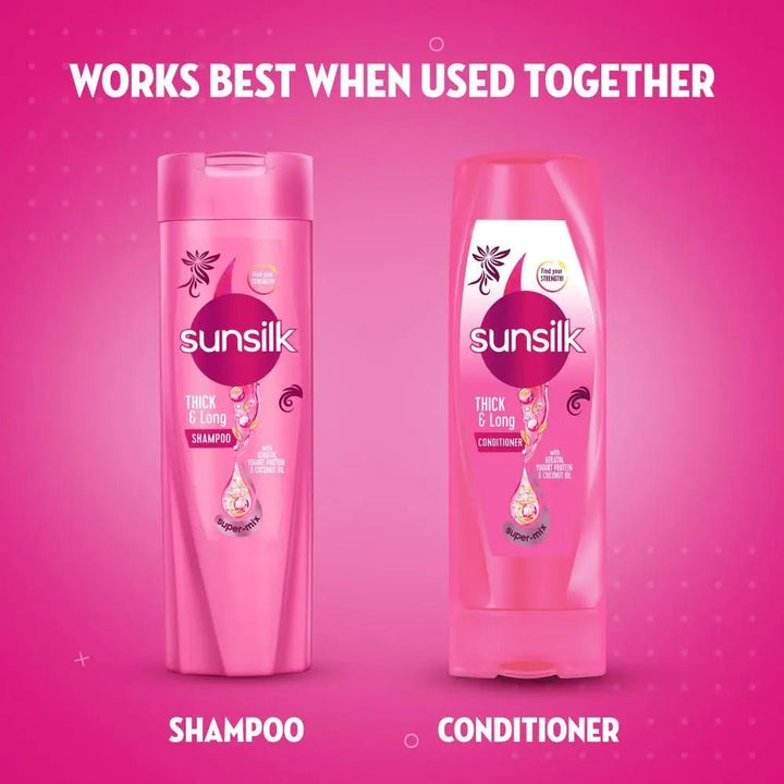 Sunsilk Shampoo Thick & Long - 185Ml Sunsilk - Unilever Pakistan - Luxeery