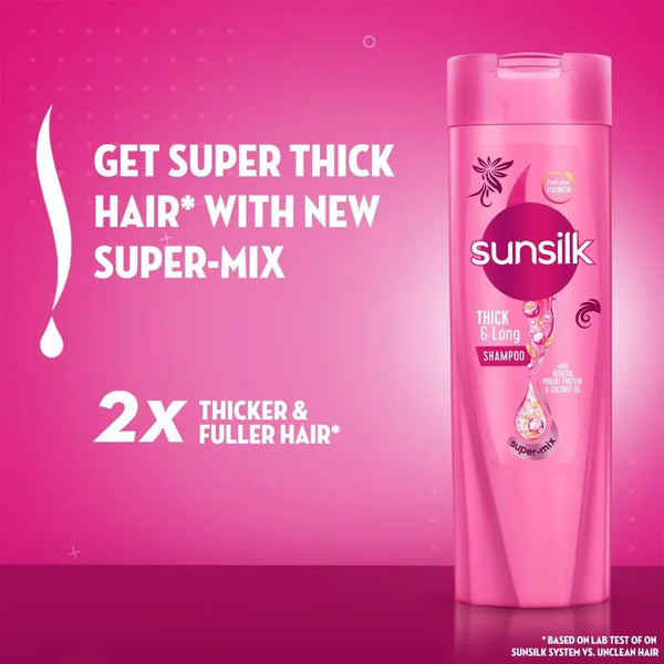 Sunsilk Shampoo Thick & Long - 185Ml Sunsilk - Unilever Pakistan - Luxeery