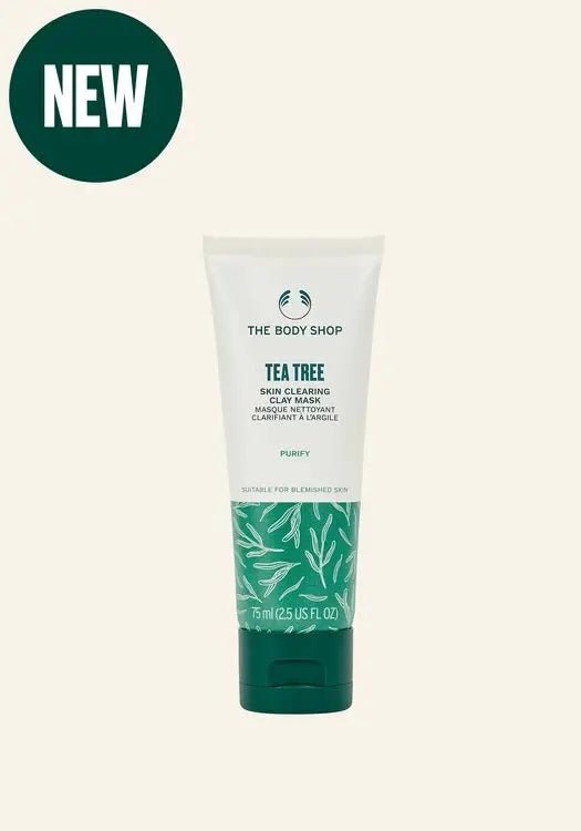 The Body Shop Tea Tree Skin Clearing Clay Mask 75Ml THE BODY SHOP - Luxeery