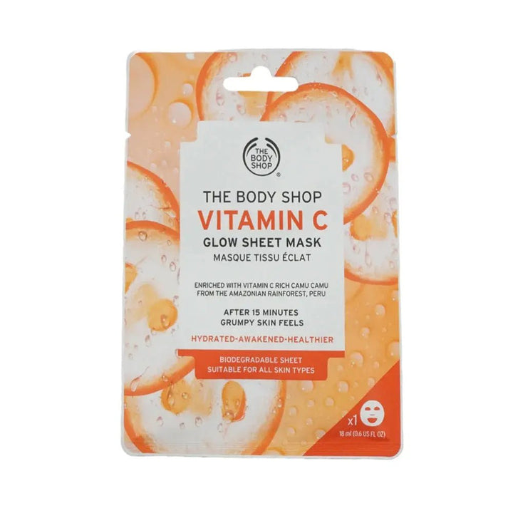 The Body Shop Vitamin C Glow Sheet Mask 18Ml THE BODY SHOP - Luxeery