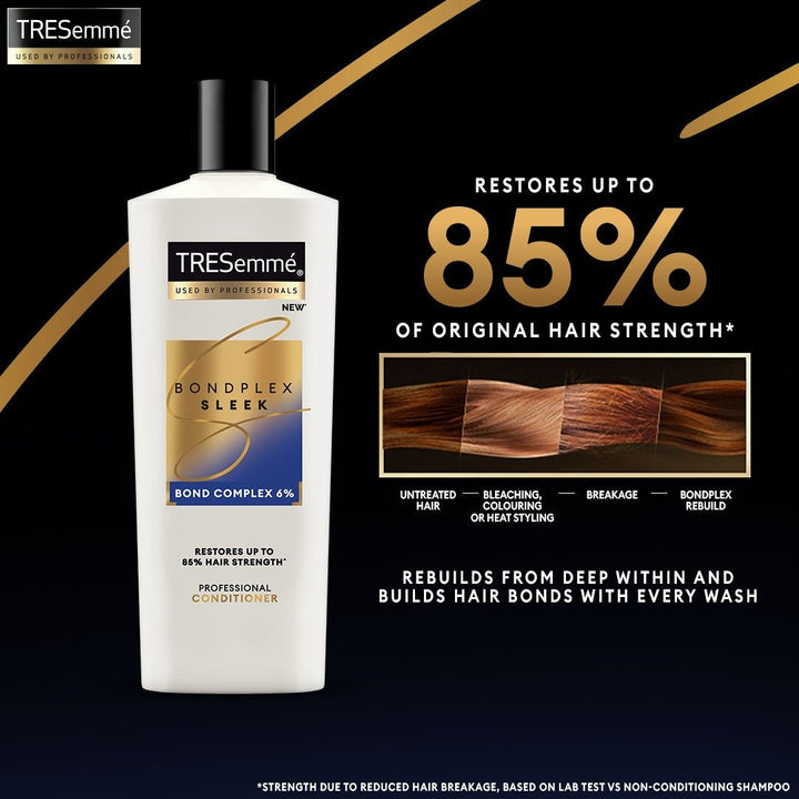 Tresemme Bond Plex Sleek Conditioner - 160ML Tresemme - Unilever Pakistan - Luxeery