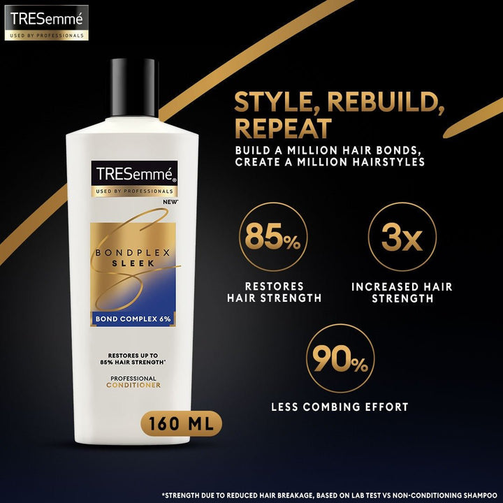 Tresemme Bond Plex Sleek Conditioner - 160ML Tresemme - Unilever Pakistan - Luxeery