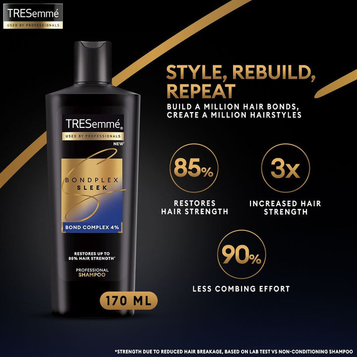 Tresemme Bond Plex Sleek Shampoo - 170ML Tresemme - Unilever Pakistan - Luxeery