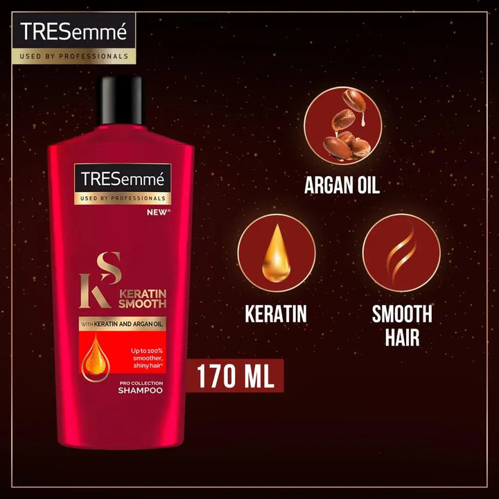 Tresemme Shampoo Keratin Smooth & Straight - 170Ml Tresemme - Unilever Pakistan - Luxeery