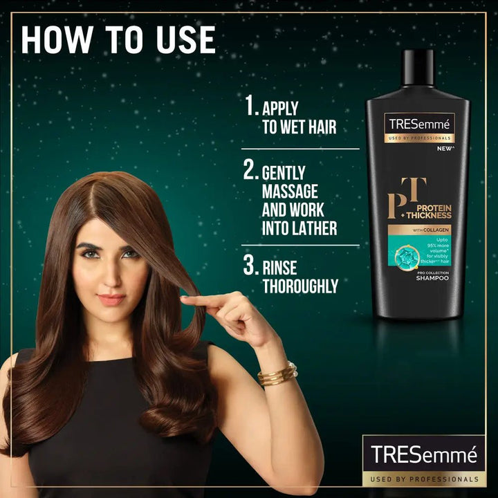 Tresemme Shampoo Protein Thickness - 360Ml Tresemme - Unilever Pakistan - Luxeery