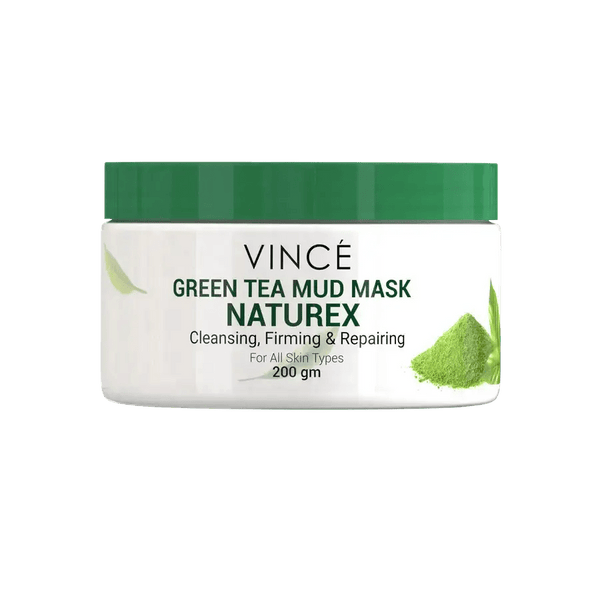 Vince - Green Tea Mud Mask - 200Gm Vince - Luxeery