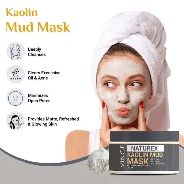 Vince - Kaolin Mud Mask Vince - Luxeery