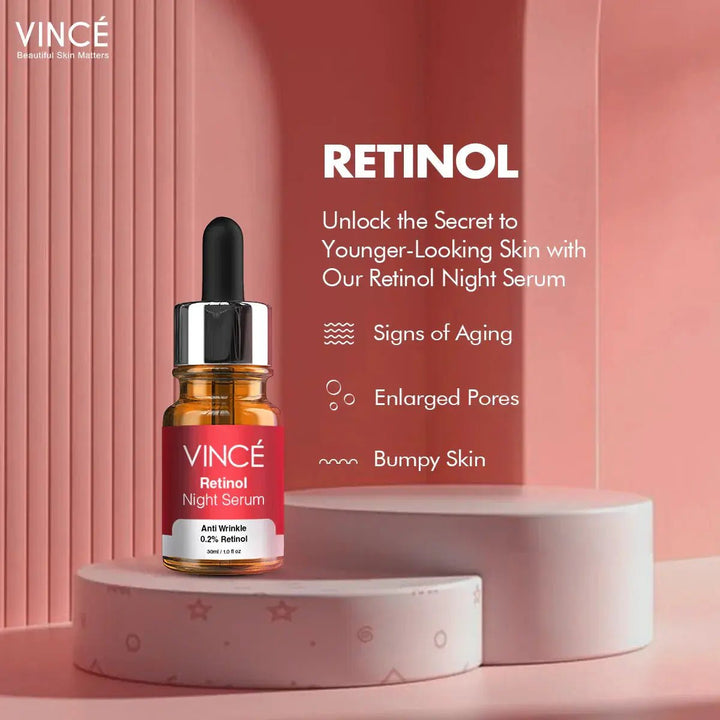 Vince - Retinol Night Serum - 30Ml Vince - Luxeery