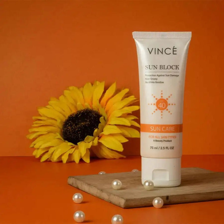 Vince - Sun Block Spf 40 - 75Ml Vince - Luxeery