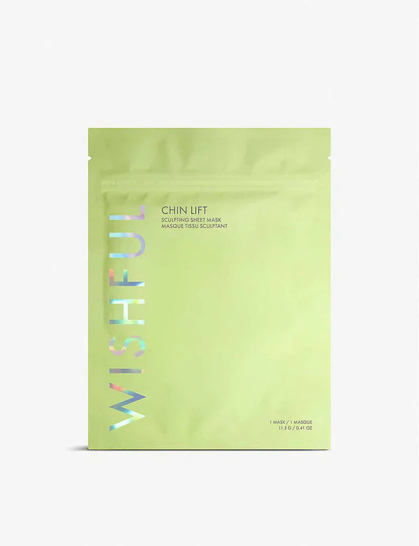 Wishful Chin Lift Peptide & Niacinamide Sculpting Sheet Mask wishful - Luxeery